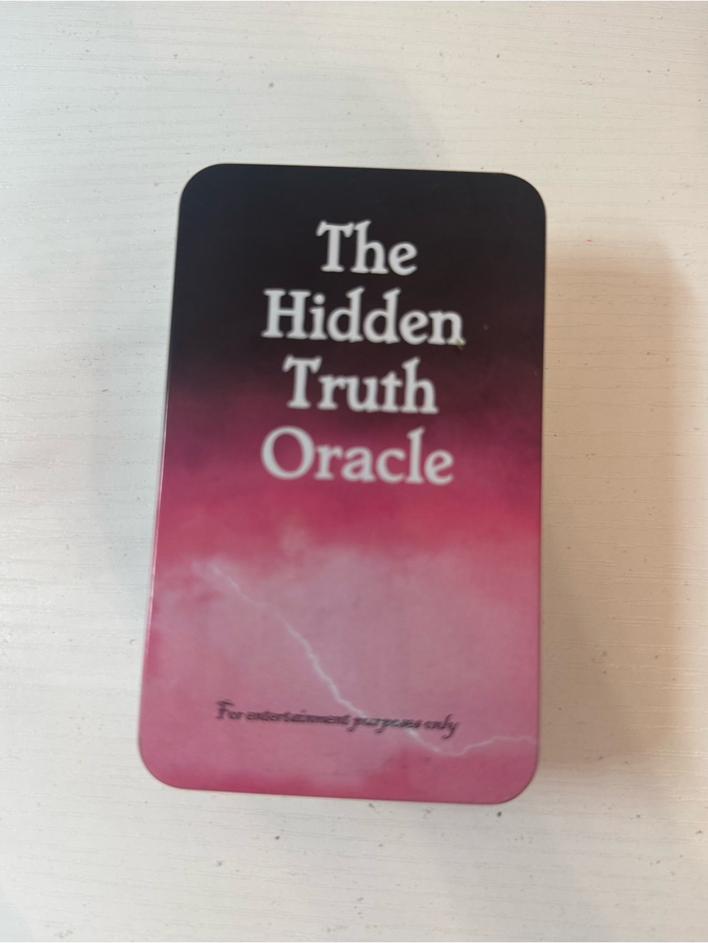 The Hidden Truth Oracle Deck - Pink Oracle Cards